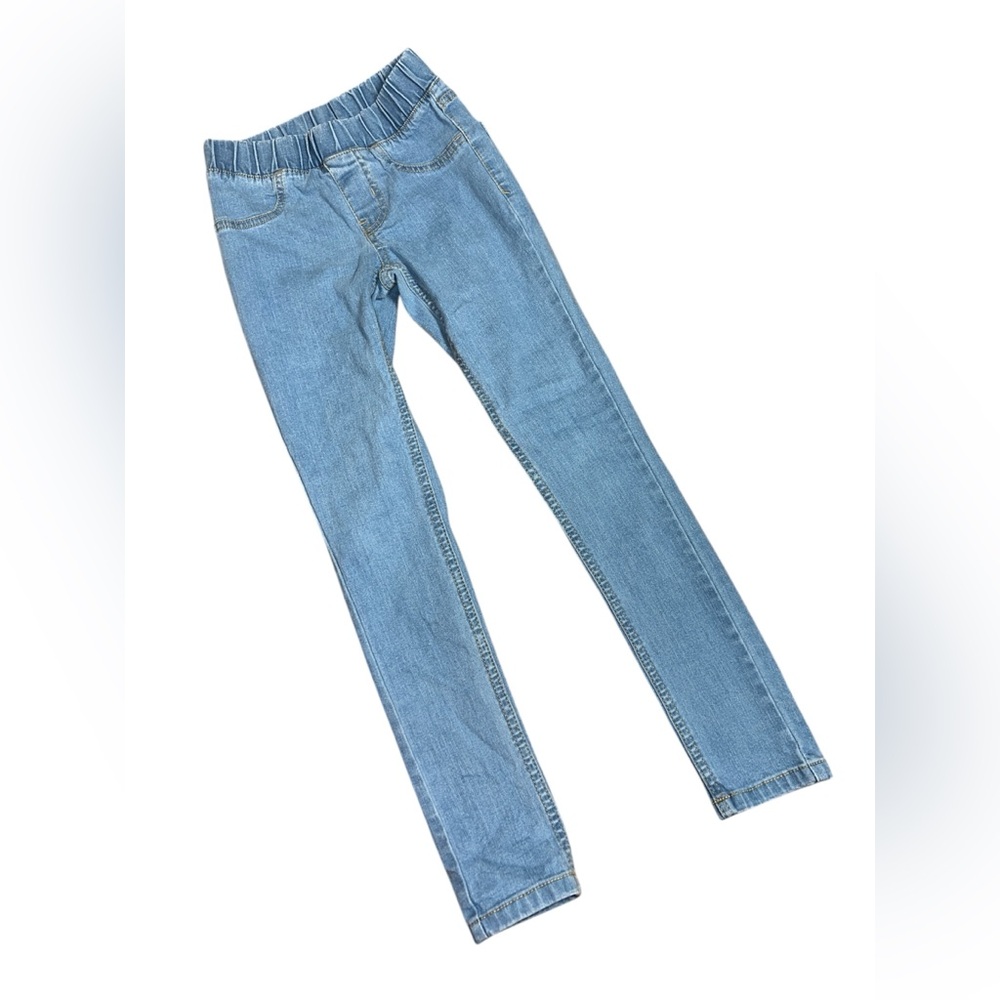 Cat & Jack SLIM 10 Denim Jeggings Pull On Jeans Girls
